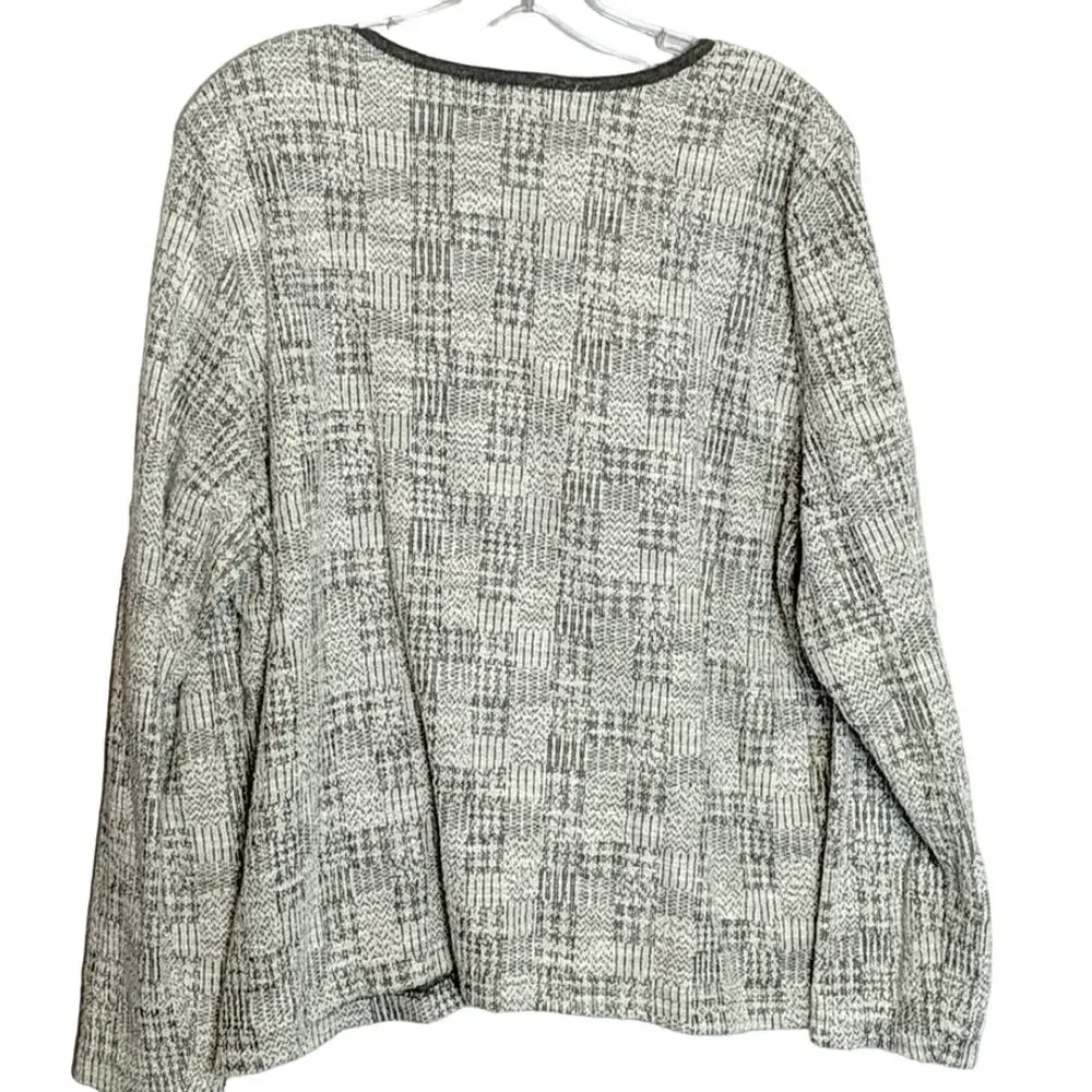 EUC Cathy Daniels Zip Cardigan - Picture 5 of 6